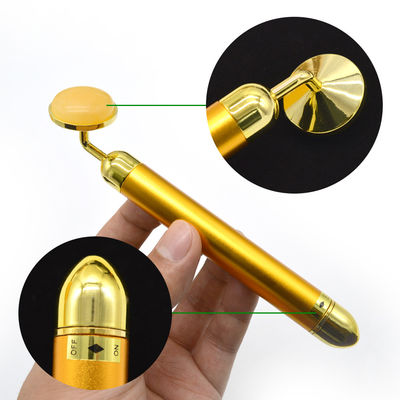 6000 times/min Massage Frequency 24K Gold Facial Beauty Bar Face and Eye Beauty Magic Wand Face Massager with Function