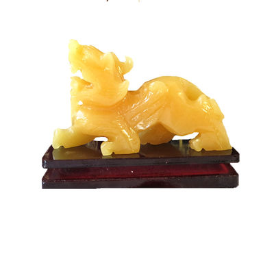 Hot Seller Gemstone Carving Topaz Pixiu Jade Statue from Regional Feature