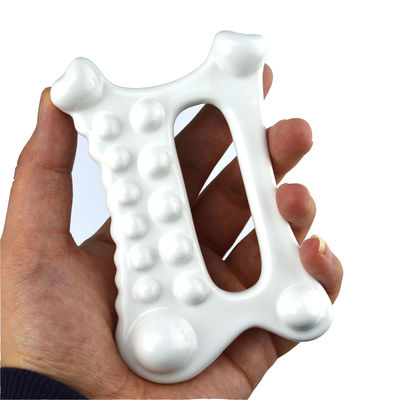 Customized Logo Availabled Korean Beauty Product Face Skin Head Scalp Hand Foot Ceramic Health Care Tool Guasha Massager