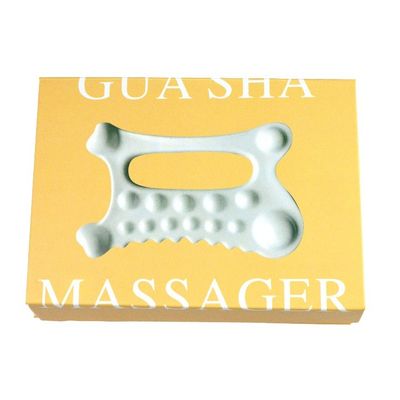 Customized Logo Availabled 2024 Handheld Ceramic Gua Sha Massage Tool for Body Self Skin Care Spa Facial Lifting Beauty