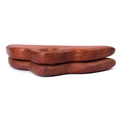 11.7*5.8cm Wooden Scalp Care Massage Comb Body Acupoint Pressing Massage Tool Meridian Dredging Gua Sha Massage Brush