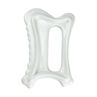 Customized Logo Availabled 2024 Handheld Ceramic Gua Sha Massage Tool for Body Self Skin Care Spa Facial Lifting Beauty