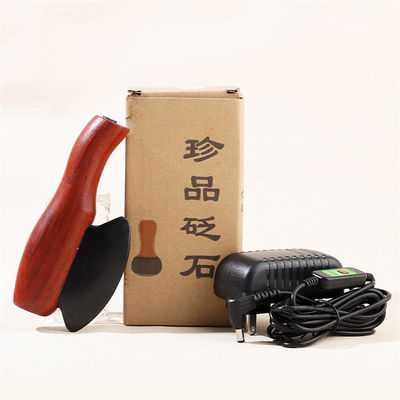 15*5.7cm Electrothermal Bian Stone Gua Sha Tool for Meridian Massage and Moxibustion Therapy