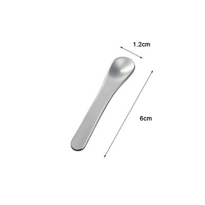 304 Stainless Steel Eye Cream Spoon Mini Eye Spatulas Eye Skin Care Massage Sticks for Rejuvenating Treatment