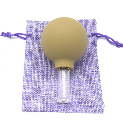96mm Height Chinese Traditional Glass Cupping Massage Therapy Vacuum Cupping Machine for Face Safe and Effective Therapy