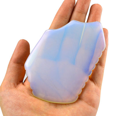 Opalite Skincare Guasha Scraping Product 2024 Opal Stone Gua Sha Board for Face Health Care and Facial Massage Tool