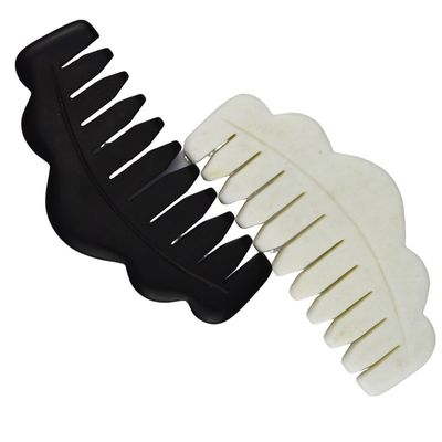 Body Massager Best Products 2024 Mini Natural Black Bian Stone Gua Sha Hair Scalp Massage Comb Guasha Massager for Face Body Scrapper
