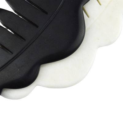 Body Massager Best Products 2024 Mini Natural Black Bian Stone Gua Sha Hair Scalp Massage Comb Guasha Massager for Face Body Scrapper
