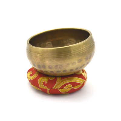 Natural Brass Nepal Singing Bowl Set for Meditation and Yoga Authentic Nepalese Sound