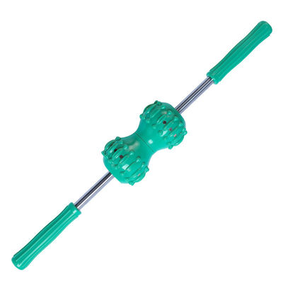 PVC Strong Magnetic Double Ball Back Massager Body Meridian Massage Roller Manual Acupoint Stick Professional Service Advantage