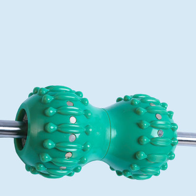 PVC Strong Magnetic Double Ball Back Massager Body Meridian Massage Roller Manual Acupoint Stick Professional Service Advantage