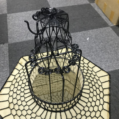 Antique Chinese Craft White Wire Lanterns The Perfect Blend of Tradition and Style
