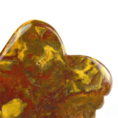 Yellow Mookaite Body Massager for Gua Sha Stone Scrapping Face Therapy Massage Tool within Your Budget