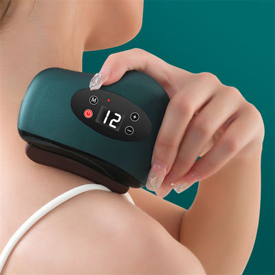 Hot Compress Therapy Electric Bian Stone Body Gua Sha Tool with ISO9001 Certificate and Intelligent Vibration Massager