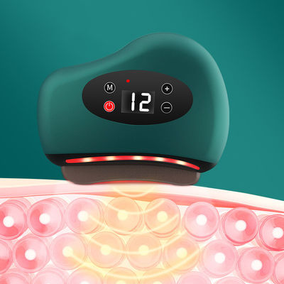 Hot Compress Therapy Electric Bian Stone Body Gua Sha Tool with ISO9001 Certificate and Intelligent Vibration Massager