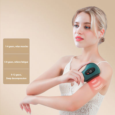 Hot Compress Therapy Electric Bian Stone Body Gua Sha Tool with ISO9001 Certificate and Intelligent Vibration Massager