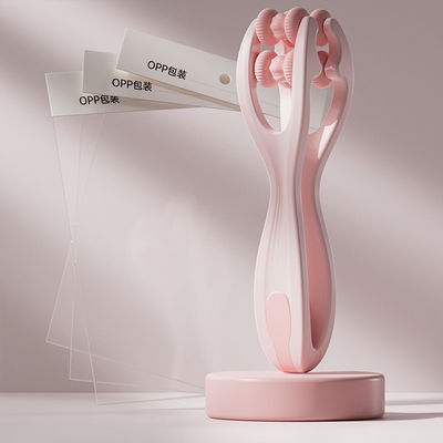 Double Side Finger Massage Roller Joint Soothing and Slimming Tool Silicone Fingers Massager with Plastic Material