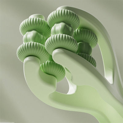 Double Side Finger Massage Roller Joint Soothing and Slimming Tool Silicone Fingers Massager with Plastic Material
