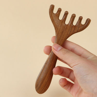 Unlock Your Beauty Deer Antler Shape Scalp Meridian Massager Head Gua Sha Massage Comb For Face and Body Relaxation