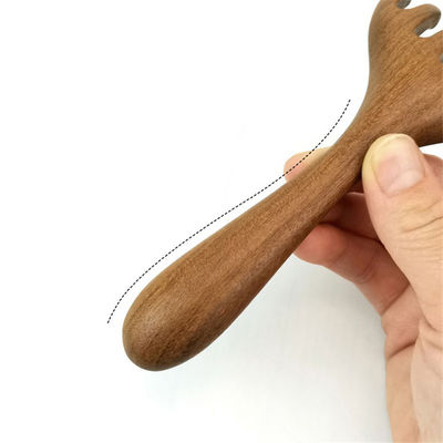 Unlock Your Beauty Deer Antler Shape Scalp Meridian Massager Head Gua Sha Massage Comb For Face and Body Relaxation
