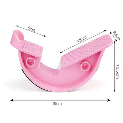 Leg Muscle Massage and Stretching Made Easy with Plastic Yoga Assistive Tools Stretching Wheel