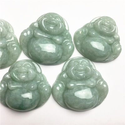 Decoration Jade Buddha Carving Pendant for Necklace Laughing Buddha Online
