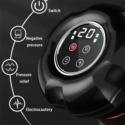 Customized Size Full-body Electric Gua Sha Massager with Large Suction Force and Hot Compress Therapy Device