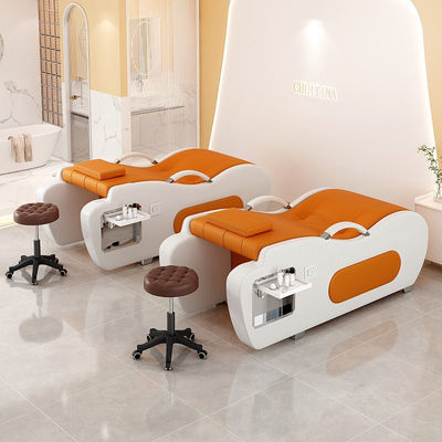 Beauty Massage Bed with Advantage Multi-functional Half Lying Salon Hair Washing Bed