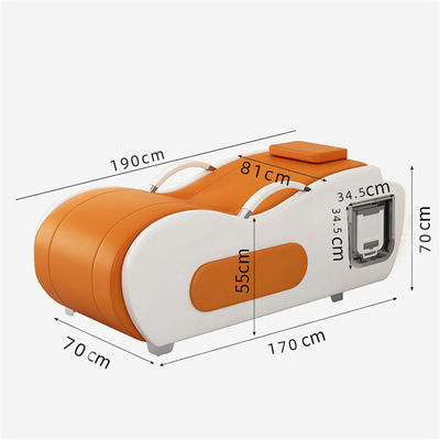 Beauty Massage Bed with Advantage Multi-functional Half Lying Salon Hair Washing Bed