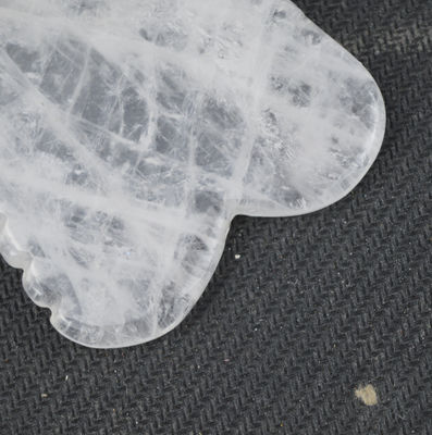Clear Quartz Gua Sha Scraping Board for Facial Neck Full Body Skin Massage Muscle Massage Functionality
