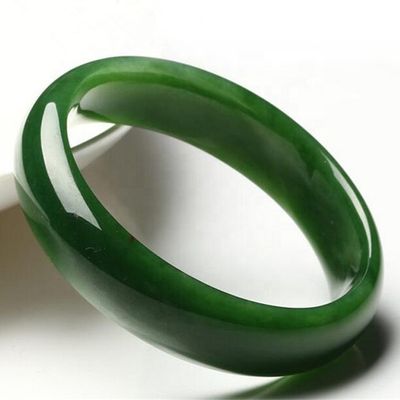Jade Bracelet for Art Collectible Nephrite Natural Stone Best Seller