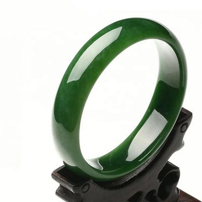 Jade Bracelet for Art Collectible Nephrite Natural Stone Best Seller