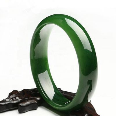 Jade Bracelet for Art Collectible Nephrite Natural Stone Best Seller