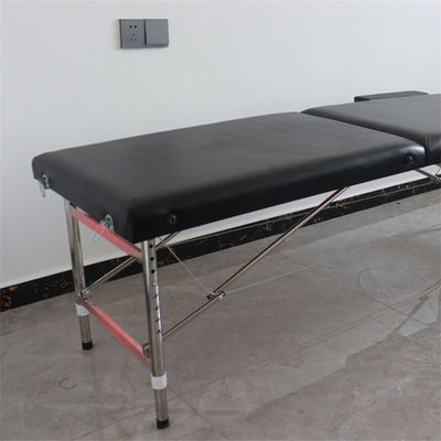 PU Leather Portable Foldable Massage Bed for Beauty and Body Health in Salon