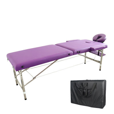 PU Leather Portable Foldable Massage Bed for Beauty and Body Health in Salon