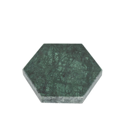 Regional Feature Marble Natural Round Square Hexagon White Cup Mat Coffee Tea Coasters for Drink Mats Pads Home Kitchen
