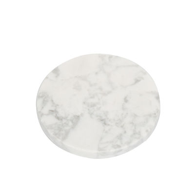 Regional Feature Marble Natural Round Square Hexagon White Cup Mat Coffee Tea Coasters for Drink Mats Pads Home Kitchen