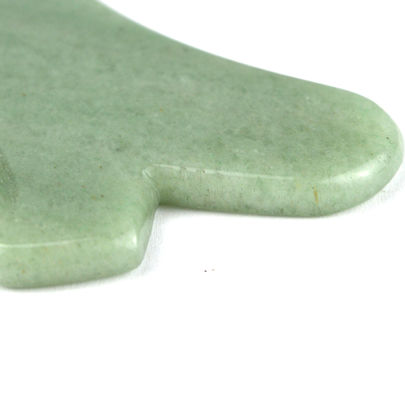 Green Aventurine Guasha Gua Sha Face Tool Mode No abkgs-038 For Effective Lymphatic Drainage And Skincare