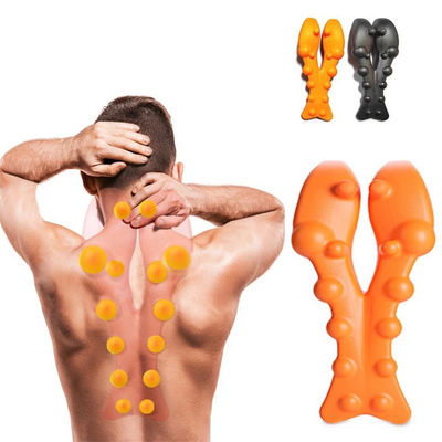 Body Support Portable Cervical Massage Pillow with Acupressure Massager and Memory Cotton Back Stretching
