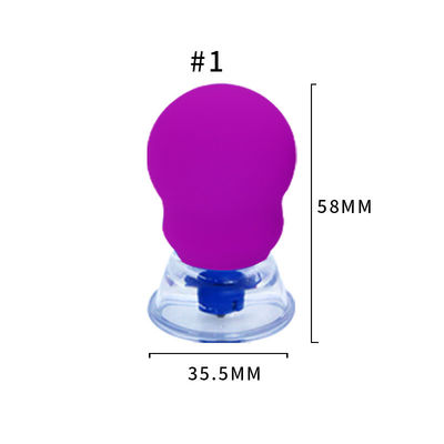 Blue/Pink Silicone Magnetic Vacuum Cupping Set Vacuum Hijama Cupping Therapy Set Negative Pressure Cupping Kit 20pcs