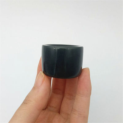 Customized Natural Nephrite Jade Ring for Men Polished Technique