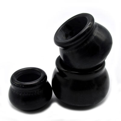 Medicine Vacuum Bian Stone Gua Sha Cupping Set 3 Cups 40/50/60mm