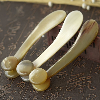 Yak Horn Gua Sha Board Bull Horn Body Massager Skin Care Roller for Full-body Massage Area