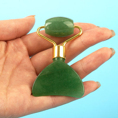 Mini Rose Quartz Jade Roller Eye Skin Care Gua Sha Board Multi Functional Facial Beauty Device within 90 Characters