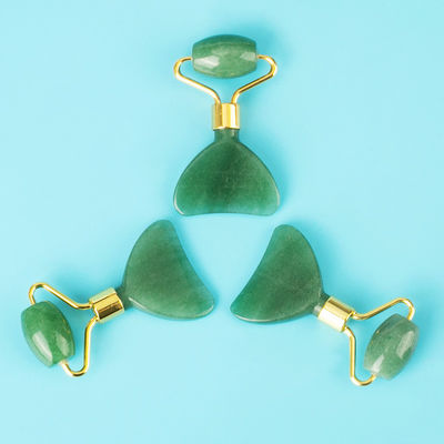 Mini Rose Quartz Jade Roller Eye Skin Care Gua Sha Board Multi Functional Facial Beauty Device within 90 Characters