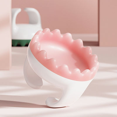 Customized Logo Availabled Plastic Abdominal Meridian Massage Brush Handheld Body Gua Sha Cup Fascia Relaxation Massage Tool