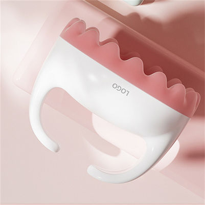 Customized Logo Availabled Plastic Abdominal Meridian Massage Brush Handheld Body Gua Sha Cup Fascia Relaxation Massage Tool
