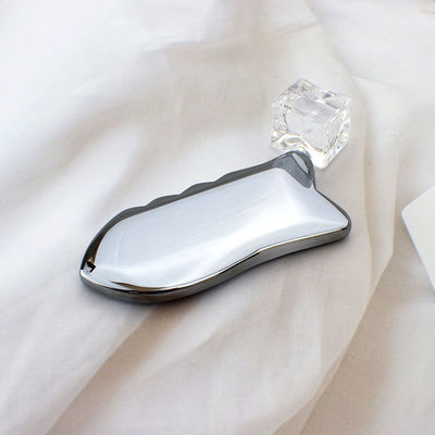 Terahertz Gua Sha Scraping Massage Tool with Energy Stone and Acupuncture Point Massaging 91*37mm