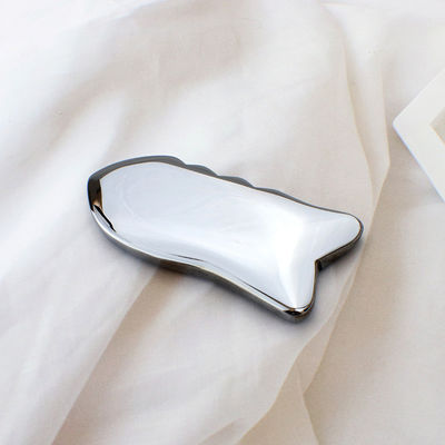 Terahertz Gua Sha Scraping Massage Tool with Energy Stone and Acupuncture Point Massaging 91*37mm