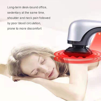 ABS Silicone Handheld Infrared Massage Hammer for Deep Tissue Massage of Shoulder Leg Foot Muscles Infinitely variable speed